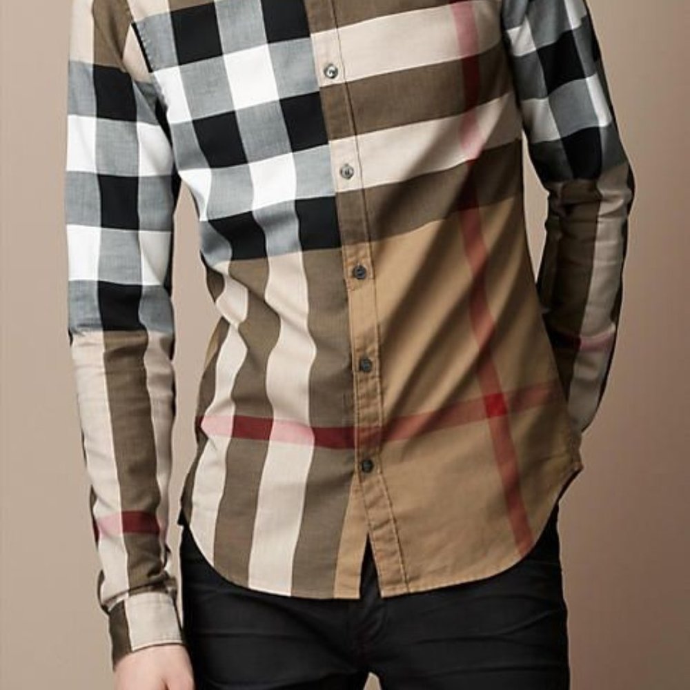 Burberry Thornaby House Check Button Down Shirt